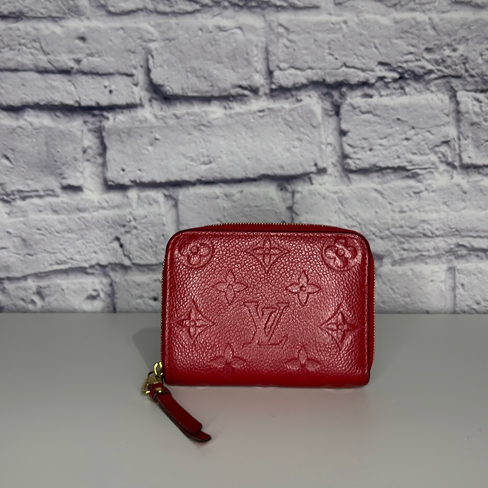 Louis Vuitton Monogram Empriente Zippy Compact Wallet